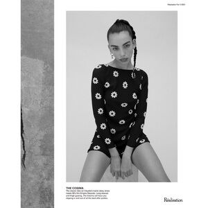 Realisation Par Black and White Mini Dress